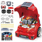 Interactive Truck Engine Toy with Removable Parts - Lights, Sounds, and Fun for Young Mechanics -Unleash their Creativity and Mo