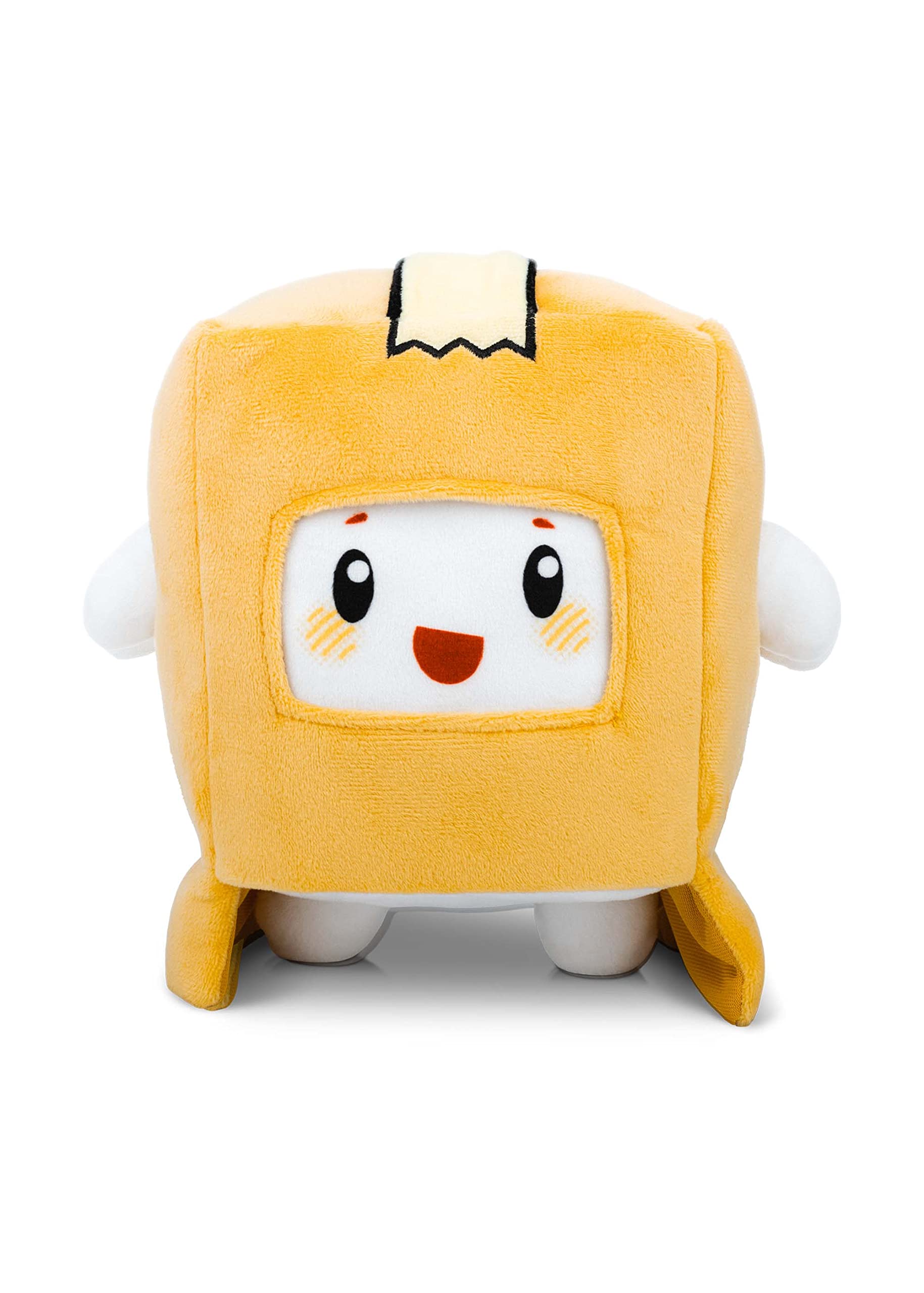 Lankybox Official Merch - 8' Boxy Plush Toy - Stuffed Plushies For Kids - Original Lanky Box Boxy Plushy - Foxy And Boxy Plush
