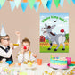Neburora Pin The Tail On The Donkey, Party Game With 30 Pcs Tails For Kids Birthday Party Carnival Circus Christmas Party Suppli