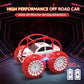 zingzoom Amphibious Remote Control Car, Rechargeable RC Cars 360 Flip Waterproof RC Stunt Car 2.4Ghz 15KM/H 4WD All Terrain Car