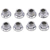 Blomiky 8 Pack 9125 Scew Lock nut 25-WJ02 Spare Part for 9125 9155 9156 RC Car RC Truck 9125 Locknut 2
