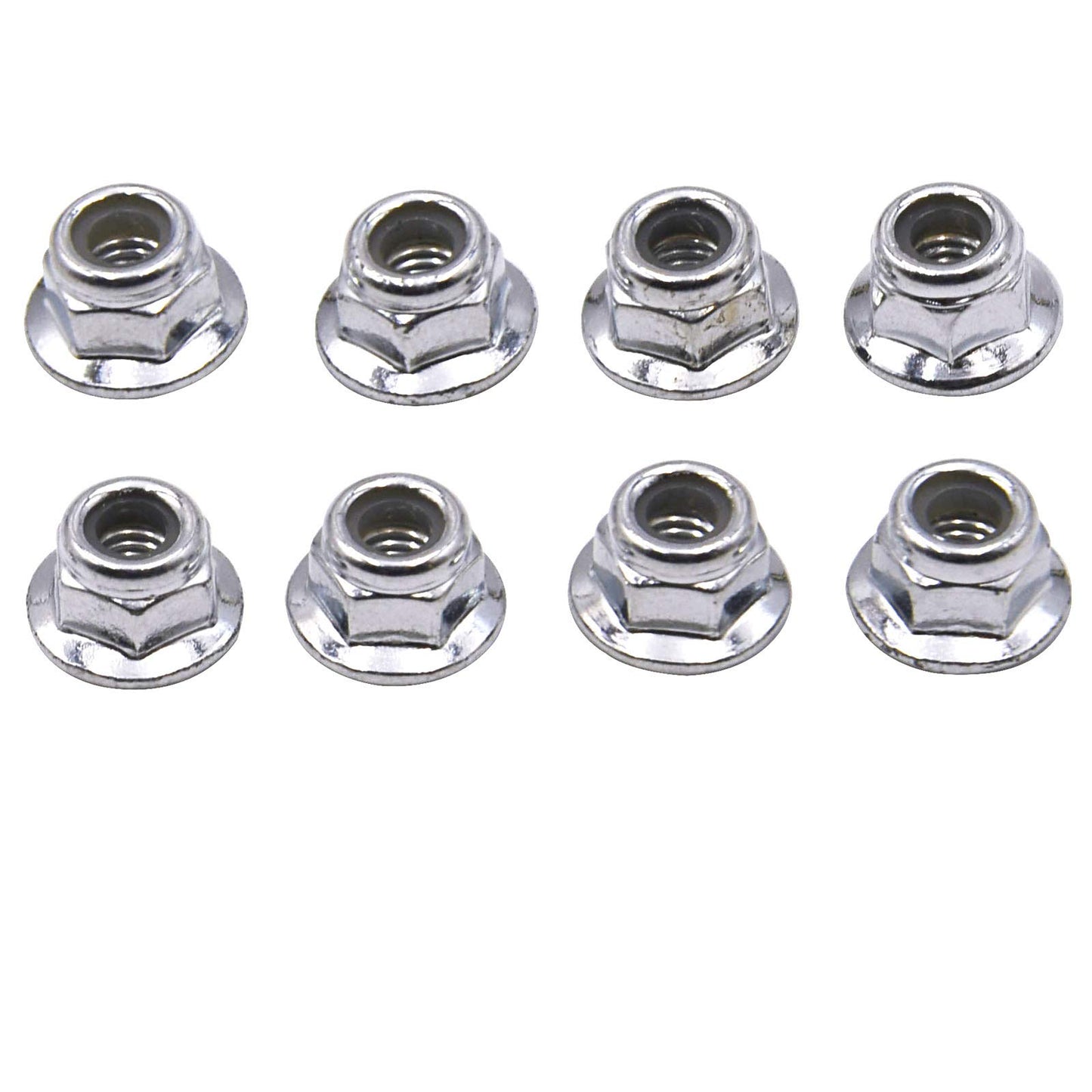 Blomiky 8 Pack 9125 Scew Lock nut 25-WJ02 Spare Part for 9125 9155 9156 RC Car RC Truck 9125 Locknut 2