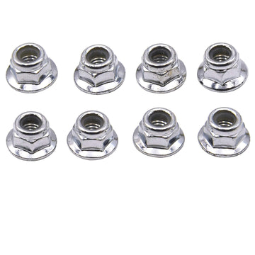 Blomiky 8 Pack 9125 Scew Lock nut 25-WJ02 Spare Part for 9125 9155 9156 RC Car RC Truck 9125 Locknut 2