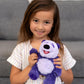 Jada Toys Donkey Hodie Plush Twin Pack - 8" Sound Toys - Purple Panda & Duck Duck - Ages 3+, Polyester, Model 34929