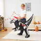 Aiwendish Halloween Inflatable Skeleton Riding Dinosaur Costume For 8 10 12 Kids Blow Up Ride On Dragon T-Rex Cosplay
