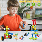 Afomida 156 PCS Creative Building Blocks Set - Plastic Dinosaur, Robot, Car, Spider, Dog Figures - Ages 3+, Model FYD1941, Color 2