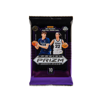 2024-25 Panini Prizm Draft Picks Collegiate Basketball Trading Cards Mega Box