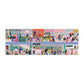 Galison Over & Under 1000 Piece Panoramic Puzzle - Colorful And Bright Jigsaw Puzzle, Thick And Sturdy Pieces, Family Activity