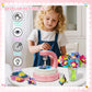 Xuoent Fabric Flower Bouquets Toys, Kids Craft Kits Ages 4-12, DIY Flower Making Kit, Creative Arts and Crafts for Kids, 4-12 Ye