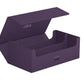 Ultimate Guard Arkhive 800+, Deck Case For 800 Double-Sleeved Tcg Cards, Purple, Compatible With Boulders, Magnetic Closure & Microfiber Inner Lining…