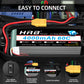 HRB 6S Lipo Battery XT90 4000mAh 60C Soft Case 22.2V RC Lipo Battery for RC Quadcopter Helicopter Car Truck Boat Hobby (2packs)