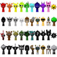 Jiensa Sprunki Action Figures Mystery Box, Sprunki Mystery Box (3 Pack)