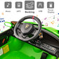 Olakids Kids Ride On Car, 12V 4Wd Licensed Lamborghini Veneno Electric Vehicle With Remote Control, Toddlers Battery Powered Toy Gift With 2 Speeds, Rocking Mode, Music, Usb, Mp3 (Green)