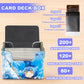 sabermaster Card Deck Box Fits for YGO MTG 100+ Card Storage Box Trading Games PU Leather Storage enhanced Deck Case (Dragonmaid)