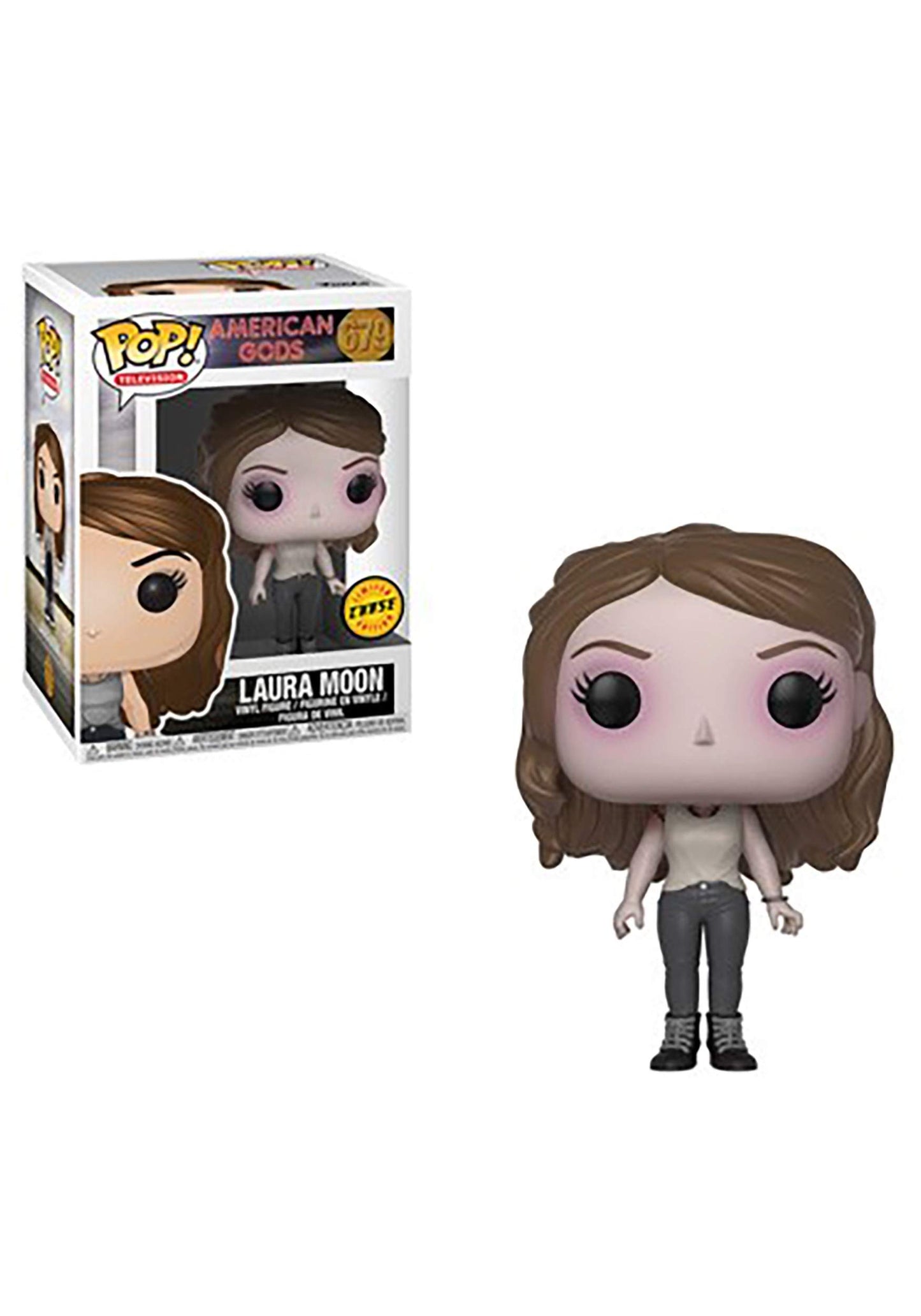 Funko 26037 Pop! Tv: American Godslaura Moon, Styles May Vary, Standard, Brown