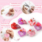 2 Inch Valentine Rubber Duckies With Valentine'S Day Gift Cards Heart Ducks Love Small Rubber Ducks Cute Duck Bath Tub Pool Toys