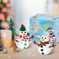 Ariepoue Snowman Craft Kit - 9 Pack Air Dry Modeling Clay Christmas Stocking Stuffers for Kids - White