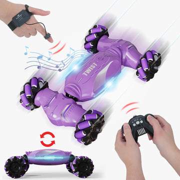 Gesture Sensing RC Stunt Car Toys for 6-12 Year Boys Girls - Ideas Birthday Gifts for Kids, Drift Hand Controlled Remote Control