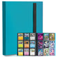 Card Binder  9 Pocket Trading Card Album Folder 20 Pages  360 Card Capacity Sports Card Binder  enhanced Card Binders Compatible with MTG  TCG  Baseball Cards (Lake Blue)
