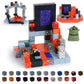Gleamkid 115Pcs Magnetic Blocks - Building Toys For Boys Girls 3+, With 20 Unique Patterns, Lava Rivers, Volcanoes, & Dragons, S