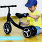 Chestnuter Baby Balance Bike, Toy Gift For 1 2 3 Year Old, Sturdy Toddler Balance Bicycle, Best Birthday Gift For 12-36 Months Boy Girl, Indoor Outdoor Kids Riding Toys With 3 Wheels(Black)