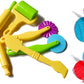 MAGIKON Colorful Dough Tools Kit for Children,6 Pieces, Multi-Functional, Fit for Little Hands