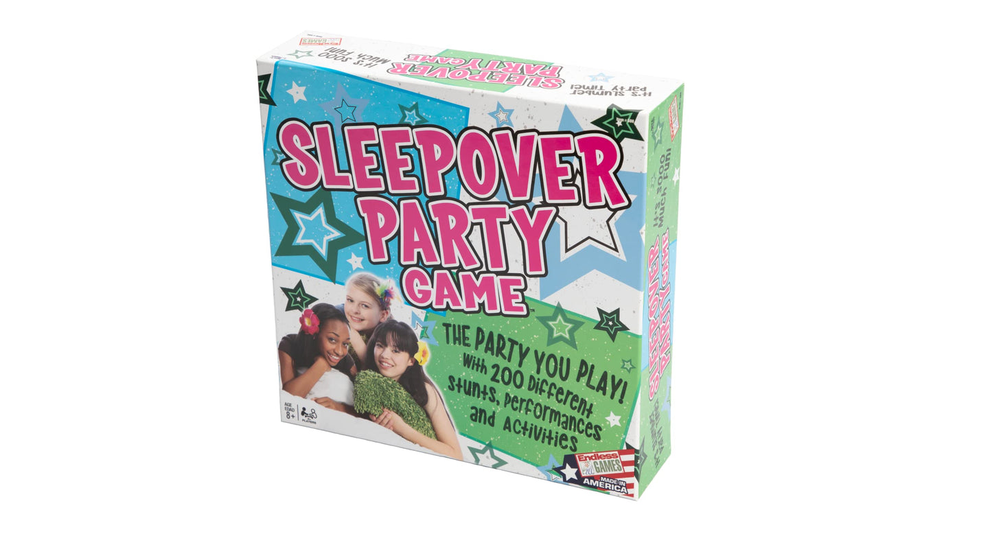 Endless Games Sleepover Party Activity Game for Kids Ages 8+ - Multi Color, Model 580, Paper Material