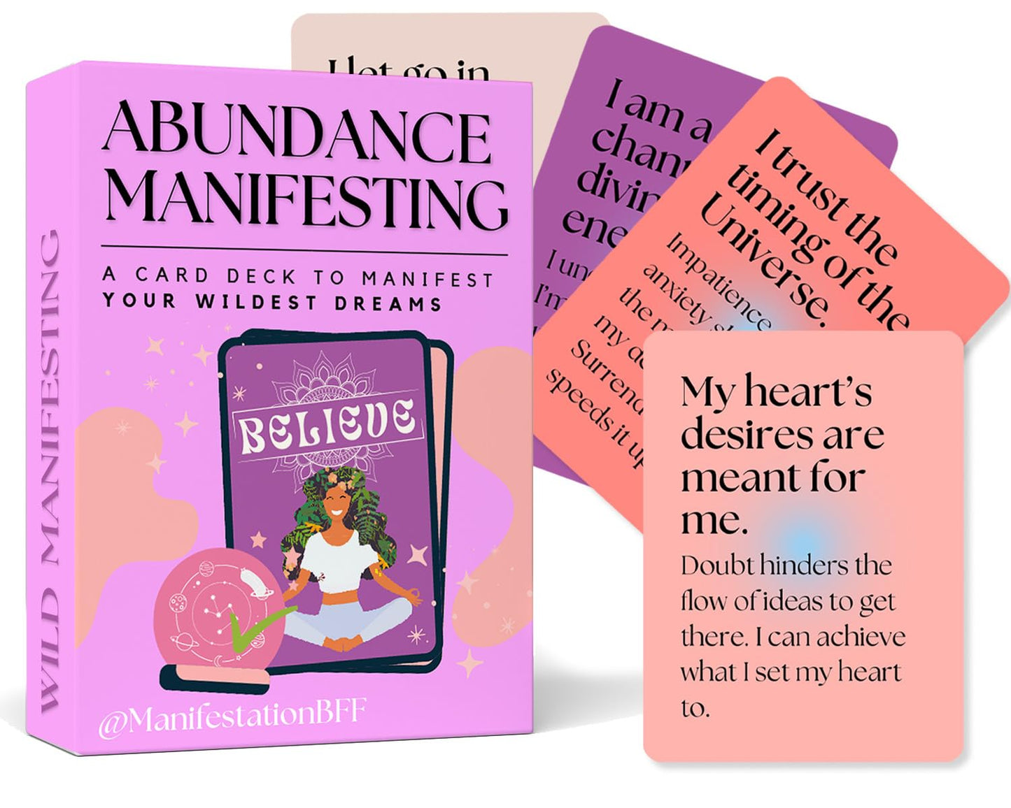Affirmations Cards For Women: Manifestation Card Deck With Effective Manifesting Techniques - Dive Into Law Of Attraction, Posit