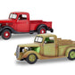 Revell 85-4516 1937 Ford Pickup Truck 2N1 W/Surf Board Model Car Kit 1:25 Scale 162-Piece Skill Level 4 Plastic Model Building Kit, Red