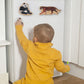 Steventoys Refrigerator Magnets For Kids Zoo Animals,Fridge Magnets For Toddlers Kids Magnets Toys Toddler Learning Developmenta