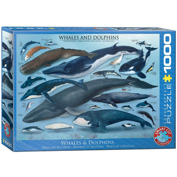 Eurographics Whales And Dolphins Puzzle (1000-Piece)
