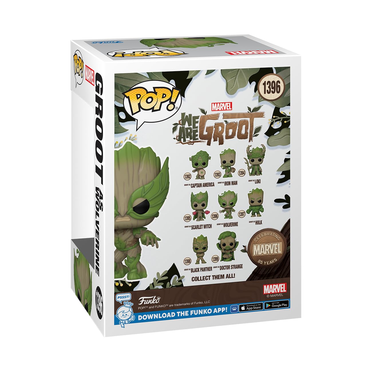 Funko POP! Marvel Wolverine Groot Shorts Collectible Vinyl Figure - Multicolor - Model 79519 - Official Merchandise for Kids & Adults