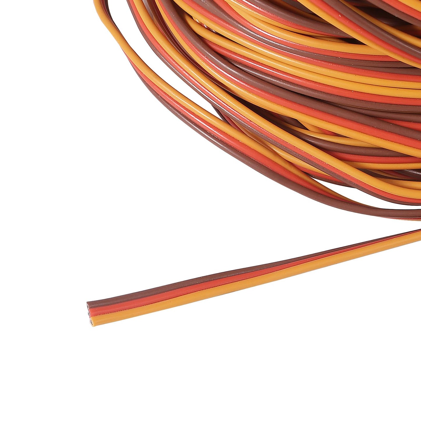 50 Feet 22Awg Servo Extension Cable Wire Extended Wiring 60 Cores Cord Lead For Rc Helicopter Drone Cars Diy Accessories