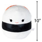 Squishmallows Original 10-Inch Solenn The Salmon Sushi Plush Toy - Soft, Collectible, Multicolor Stuffed Animal for Kids