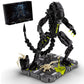 Itshwoee Xenomorph Building Blocks Set, Xenomorph Action Figure Building Sets For Adults With Support Base And Little Facehugger
