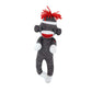 Plushland Adorable Sock Monkey 8 Inches Tall - Soft Realistic Plush Knitted Stuffed Animal Toy Gift - For Kids, Babies, Teens, Girls And Boys (Brown)