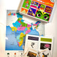 Learning Dino - All About India Kit For Kids - Includes India Gk Picture Book For Kids, India States & Union Territories Flashca