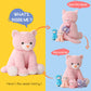 5 Pieces Cat Stuffed Animals For Girls,1 Mommy Cat With 4 Babies,Plush Stuffed Cat Toys Gifts For Kids 3 4 5 6 7 8 9 Years,Soft