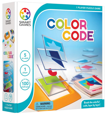 Smart Games - Colour Code, Puzzle Game With 100 Challenges, 5+ Years