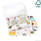 Melissa & Doug Alphabet Activity Sticker Pad - 250+ Stickers, Multi-color, 14.05"x11.05"x0.2", FSC Certified, Model 8563