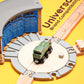 SainSmart Jr. Wooden Train Track with Roundhouse - Railway Toy for Toddlers, Double-Side Tracks Compatible with with All Major B