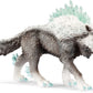 SCHLEICH 42452 Snow Wolf Eldrador Creatures Toy Figurine for Children Aged 7-12 Years