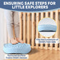 Lehoo Castle Stepping Stones For Kids, Non-Slip Toddler Stepping Stones, Toddler Indoor & Outdoor Toys, Obstacle Course, Sensory