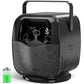 KIDWILL Rechargeable Bubble Machine, Automatic Bubble Blower - 5,000mAh Power, 90/180/360 Auto Rotation, 3 Speeds - Bubble Maker