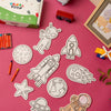 Nesta Toys - Diy Space Magnets (10 Pcs) | Art & Craft Activity For Girls & Boys | Art Kits & Supplies | Diy Creative Activity | 
