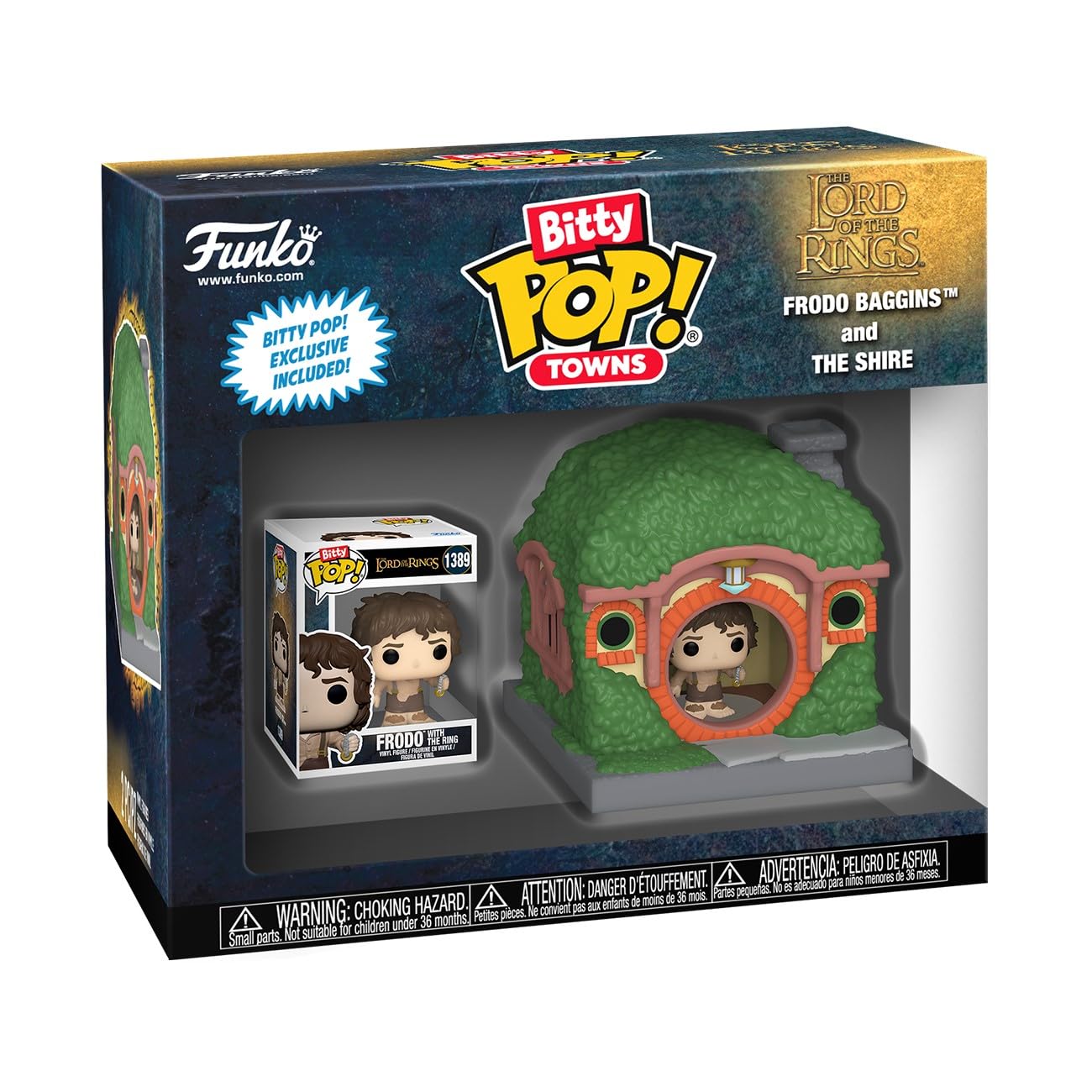 Funko Pop! Bitty Town: Lord Of The Rings - Frodo Baggins And The Shire