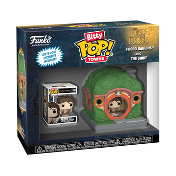 Funko Pop! Bitty Town: Lord Of The Rings - Frodo Baggins And The Shire