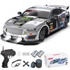 Dollox Remote Control Car 1/16 Scale RC Drift Car 2.4GHz 4WD High Speed 18+KM/H Vehicle with LED Lights and Spray, Extra Driftin