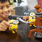 Minions: The Rise of Gru Movie Moments Martial Arts Minions: Approx 4-in Action Figure Interactive Toy with Articulation & Kung Fu Movie Scene Training Accessories Older Minion Fans