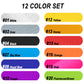 9Km Dwlife Nylon Ripstop Fabric, 12 Color Set: 60X39 Inch, 40D Waterproof, Lightweight, Windproof, Bulk Fabric For Kite, Tent, F